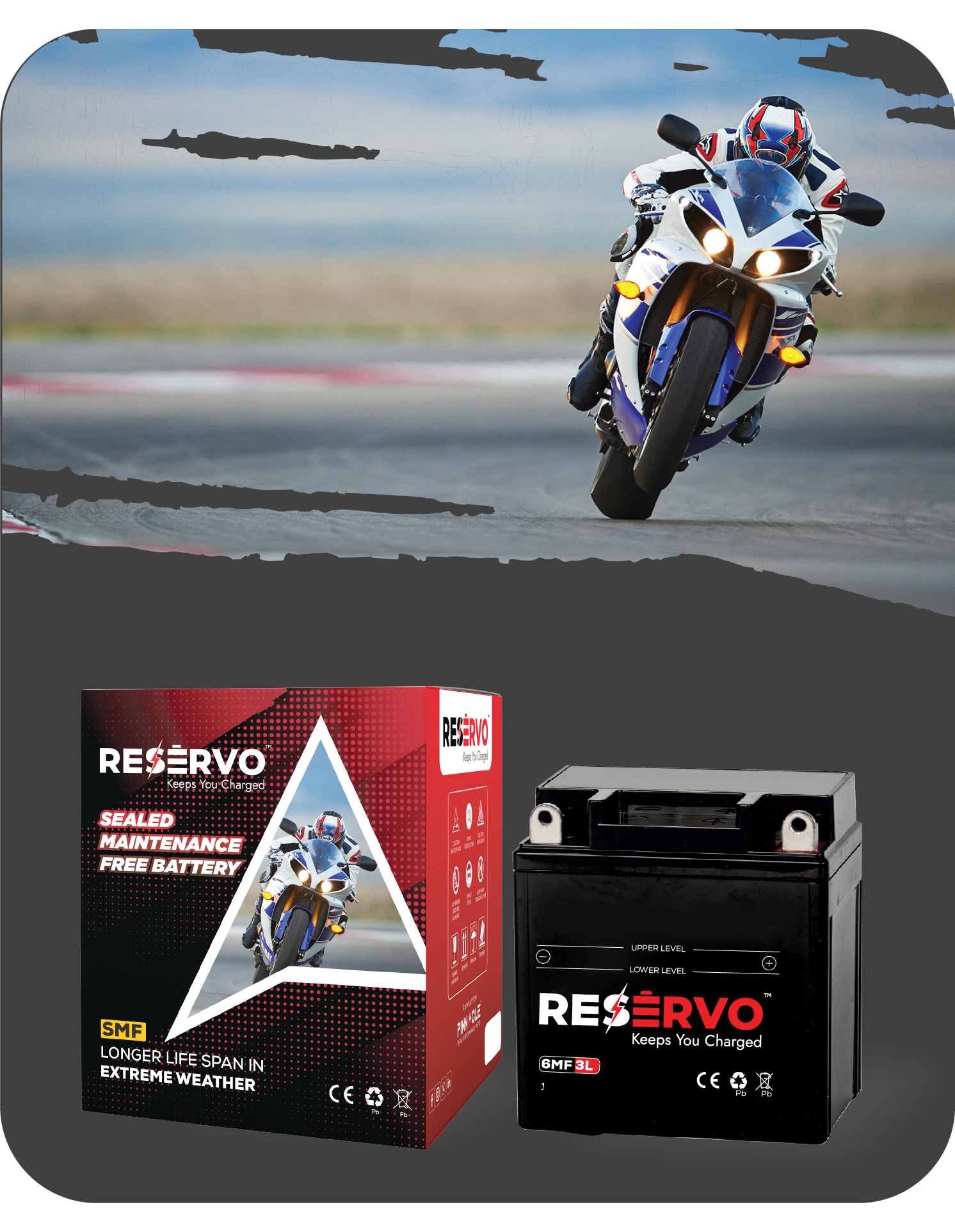 Sealed Maintenance Free Acid Batteries