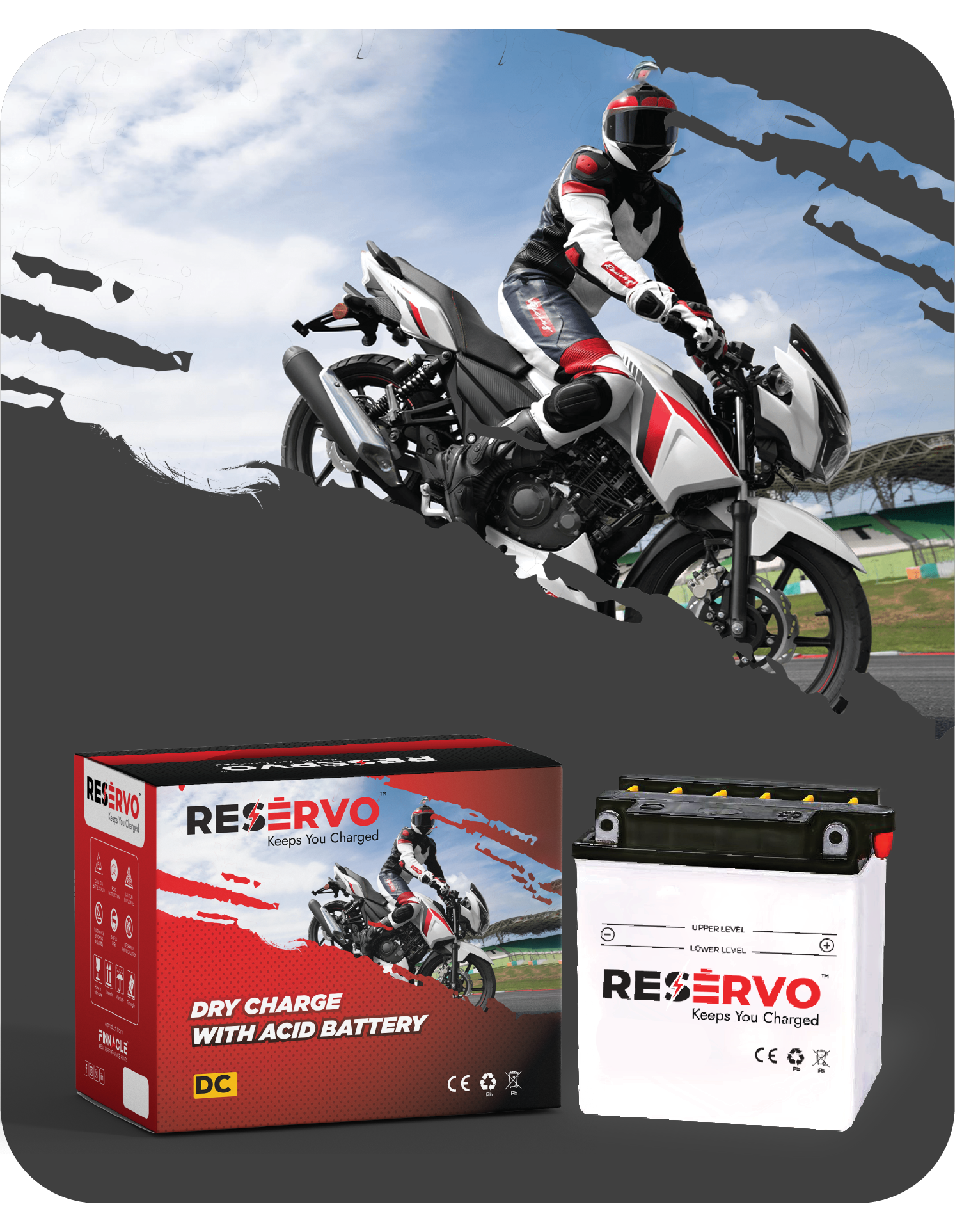 Dry Charge <br>Acid Batteries
